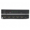 PremiumCord HDMI switch 4:1, kovový, dálkové ovl.