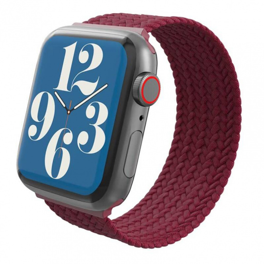 ZAGG Řemínek Apple Watch 45/44/42mm SM červená