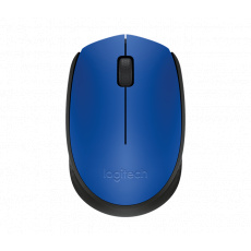myš Logitech Wireless Mouse M171, nano USB,modrá