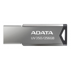 ADATA UV350/256GB/USB 3.2/USB-A/Stříbrná ADATA UV350/256GB/USB 3.2/USB-A/Stříbrná