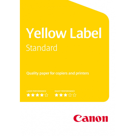 Papír Canon Yellow Label, A4, 80g, 5x500 listů (karton)