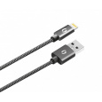 ALIGATOR PREMIUM 2A kabel, Lightning 50cm, černý