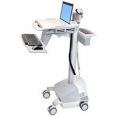 ERGOTRON StyleView® EMR Laptop Cart, Powered, pojízdný multifunkční stojan vč energie ERGOTRON StyleView® EMR Laptop Cart, Powered, pojízdný multifunkční stojan vč energie