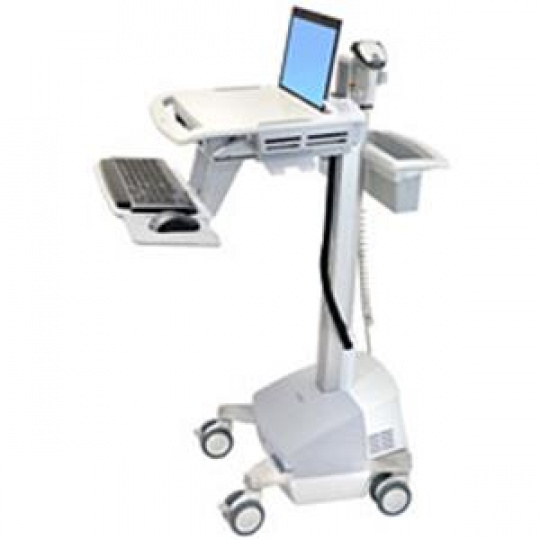 ERGOTRON StyleView® EMR Laptop Cart, Powered, pojízdný multifunkční stojan vč energie