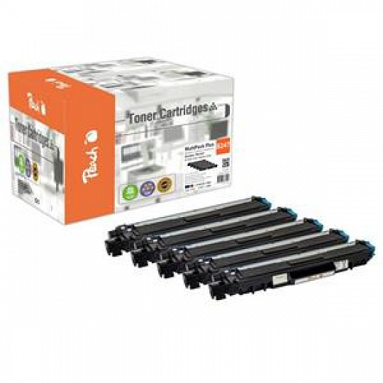 Peach kompatibilní toner Brother TN-247 MultiPack, bk, c, m, y Peach kompatibilní toner Brother TN-247 MultiPack, bk, c, m, y