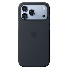 iPhone 18 Pro Max Silicone Case with MS - N.Blue iPhone 18 Pro Max Silicone Case with MS - N.Blue