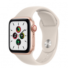 Apple Watch SE Cell/40mm/Gold/Sport Band/Starlight Apple Watch SE Cell/40mm/Gold/Sport Band/Starlight