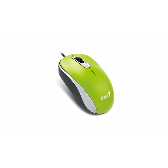 GENIUS DX-110/Kancelářská/Optická/1 000 DPI/Drátová USB/Zelená