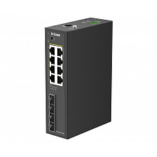 D-Link DIS-210G-12UP 12-Port Gigabit Industrial PoE++ Smart Managed Switch with 4 x SFP Ports D-Link DIS-210G-12UP 12-Port Gigabit Industrial PoE++ Smart Managed Switch with 4 x SFP Ports