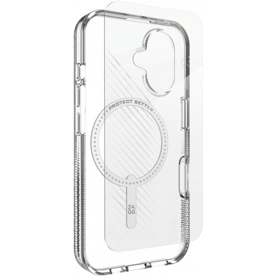 ZAGG Bundle Luxe SNAP PCR sklo 360 Apple iPhone 16  Průhledný