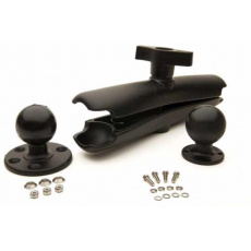 RAM MOUNT KIT, ROUND BASE, LONG ARM, 13 inches (330mm), BALL FOR VEHICLE DOCK REAR