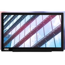 AOC/I1601P/15,6"/IPS/FHD/60Hz/4ms/Black/3R