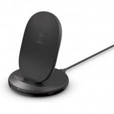 BELKIN Bezdrátový nabíjecí stojan 15W včetně napájecího zdroje, černý BELKIN Bezdrátový nabíjecí stojan 15W včetně napájecího zdroje, černý