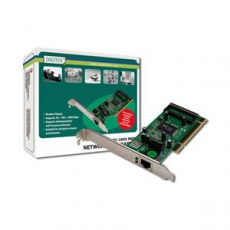 Digitus Gigabit Ethernet PCI karta 32-bit, včetně držáku s nízkým profilem, čipová sada RTL8169SC Digitus Gigabit Ethernet PCI karta 32-bit, včetně držáku s nízkým profilem, čipová sada RTL8169SC