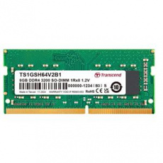 Transcend paměť 8GB SODIMM DDR4 3200 1Rx8 (1Gx8)x8 CL22 1.2V