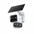 TP-Link Tapo C675D KIT - Sada 4K solárně napájené bezpečnostní Wi-Fi kamery se dvěma objektivy a funkcí Pan/Tilt