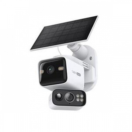 TP-Link Tapo C675D KIT - Sada 4K solárně napájené bezpečnostní Wi-Fi kamery se dvěma objektivy a funkcí Pan/Tilt TP-Link Tapo C675D KIT - Sada 4K solárně napájené bezpečnostní Wi-Fi kamery se dvěma objektivy a funkcí Pan/Tilt