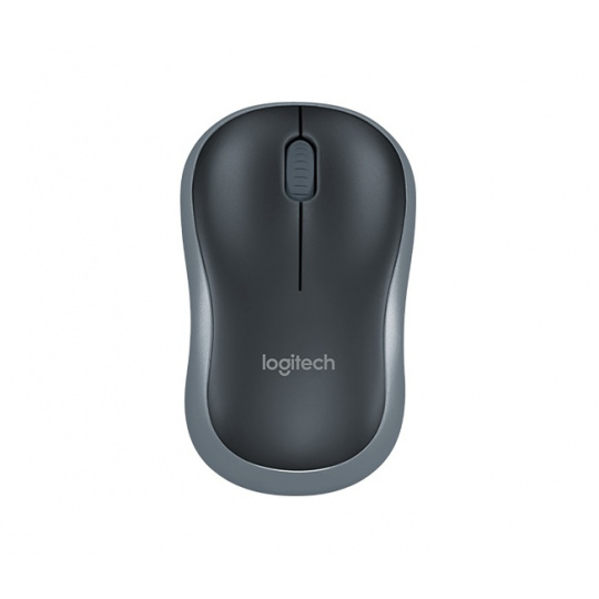 myš Logitech Wireless Mouse M185, nano USB, šedá
