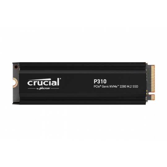 Crucial P310/2TB/SSD/0/M.2 NVMe/Černá/Heatsink/5R
