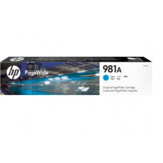 HP 981A - azurová inkoustová kazeta, J3M68A