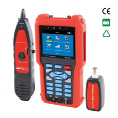 W-Star CCTV tester pro kamerové systémy WSNF706 s LCD displejem a multimetrem