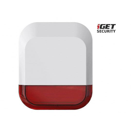 Siréna iGET SECURITY EP11 Bezdrátová venkovní, pro alarm iGET SECURITY M5