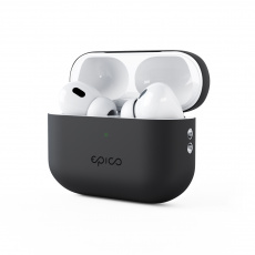 Epico Silicone Cover Airpods Pro 2 - černá Epico Silicone Cover Airpods Pro 2 - černá