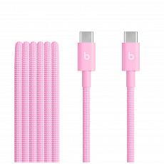 Beats USB-C / USB-C Woven Cable (1.5m)- Power Pink Beats USB-C / USB-C Woven Cable (1.5m)- Power Pink