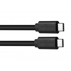 AVACOM datový a nabíjecí kabel USB Type-C - USB Type-C, 40cm, černá AVACOM datový a nabíjecí kabel USB Type-C - USB Type-C, 40cm, černá