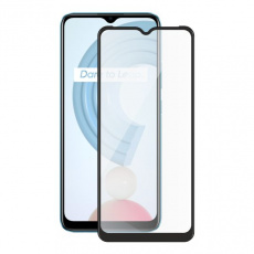 Screenshield REALME C21 (full COVER black) Tempered Glass Protection Screenshield REALME C21 (full COVER black) Tempered Glass Protection