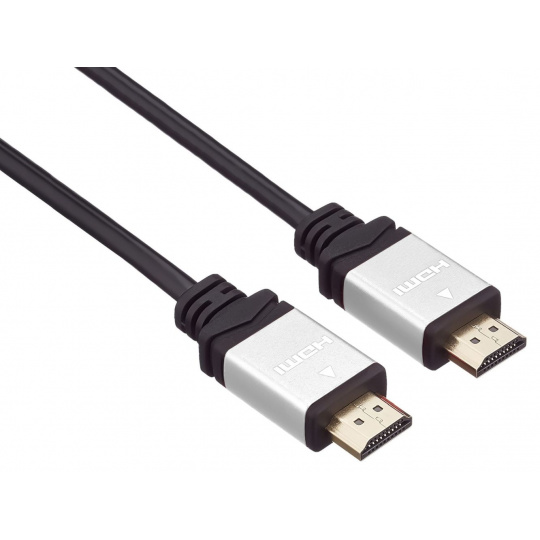 PremiumCord kabel HDMI M/M, zlac.a kovové HQ, 10m