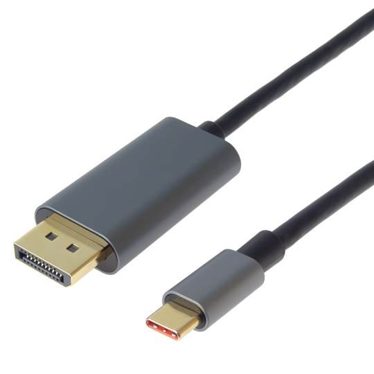 PremiumCord kabel USB-C na DisplayPort DP1.4 8K@60Hz a 4k@120Hz 2m