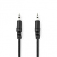 Nedis CAGL22000BK05- Stereo Audio Kabel | 3,5mm Zástrčka - 3,5mm Zástrčka | 0,5 m | Černá