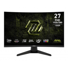 MSI MAG/275CF X24/27"/VA/FHD/240Hz/0,5ms/Černá/3R MSI MAG/275CF X24/27"/VA/FHD/240Hz/0,5ms/Černá/3R