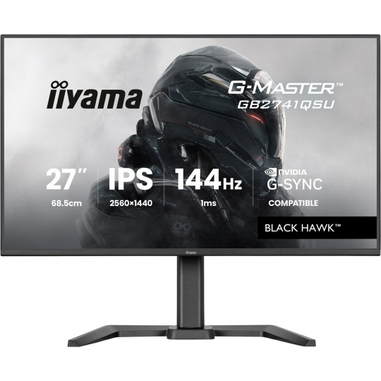 iiyama G-Master/GB2741QSU-B1/27"/IPS/QHD/144Hz/1ms/Černá/3R iiyama G-Master/GB2741QSU-B1/27"/IPS/QHD/144Hz/1ms/Černá/3R