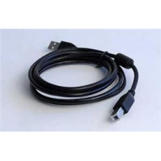 Kabel USB A-B 3m 2.0 HQ s ferritovým jádrem Kabel USB A-B 3m 2.0 HQ s ferritovým jádrem