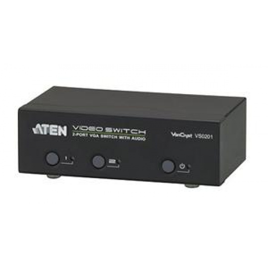 ATEN 2-port VGA Video/Audio přepínač