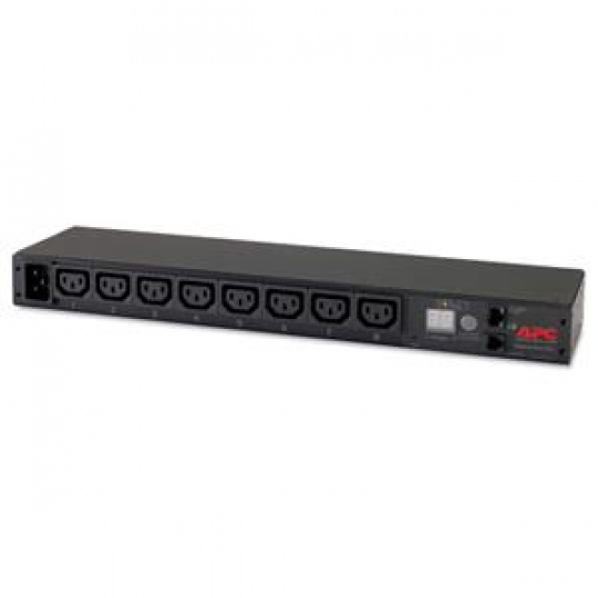 APC Rack PDU, Metered, 1U, 16A, 208/230V, C20 -> (8) C13