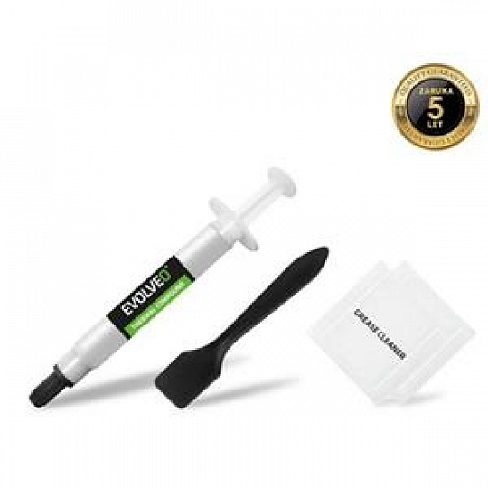 EVOLVEO Ptero TC3, teplovodivá pasta, 17,3W/mK, záruka 5 let, 2 g EVOLVEO Ptero TC3, teplovodivá pasta, 17,3W/mK, záruka 5 let, 2 g