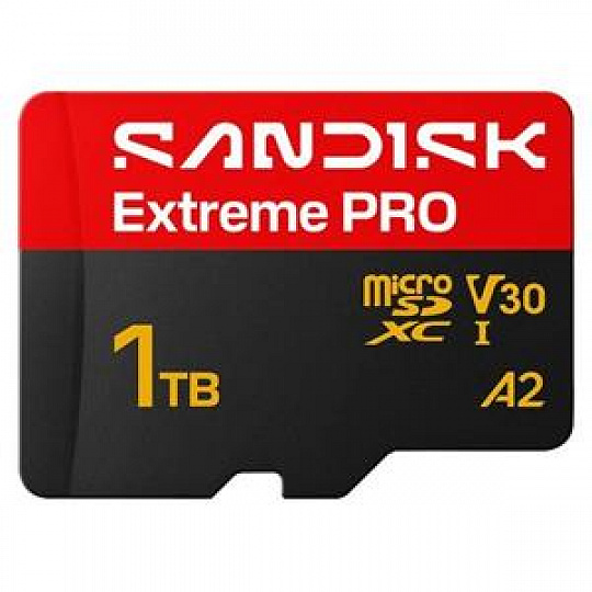 SanDisk Extreme PRO microSD UHS-I 1TB 250MB/s(R) / 170MB/s(W) SanDisk Extreme PRO microSD UHS-I 1TB 250MB/s(R) / 170MB/s(W)