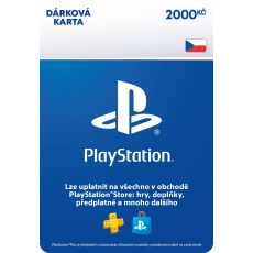 ESD CZ - PlayStation Store el. peněženka - 2000 Kč