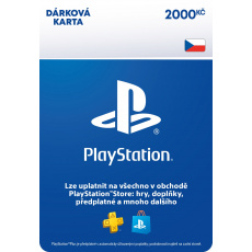 ESD CZ - PlayStation Store el. peněženka - 2000 Kč ESD CZ - PlayStation Store el. peněženka - 2000 Kč