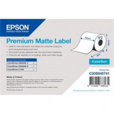 EPSON Premium Matte Label - Continuous Roll: 102mm x 60m EPSON Premium Matte Label - Continuous Roll: 102mm x 60m