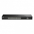 D-Link DGS-1530-28SC/E, 24-Port Gigabit Stackable Smart Managed Switch