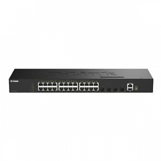 D-Link DGS-1530-28SC/E, 24-Port Gigabit Stackable Smart Managed Switch D-Link DGS-1530-28SC/E, 24-Port Gigabit Stackable Smart Managed Switch