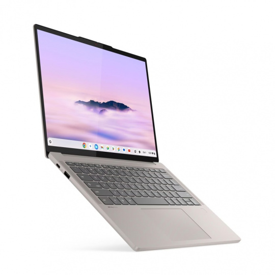 Lenovo Chromebook Plus 14M9610 Mediatek Kompanio Ultra 910/16GB/UFS 256GB/14"/WUXGA/OLED/touch/400nitů/ChromeOS/béžová