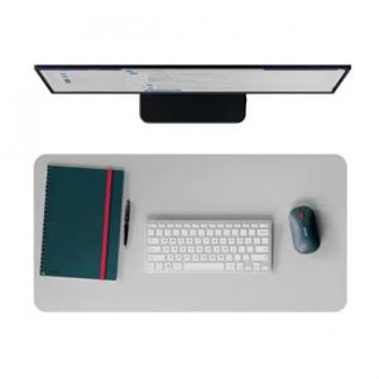 LEITZ podložka na stůl recyklovaná kůže 36x70 cm sv. šedá LEITZ podložka na stůl recyklovaná kůže 36x70 cm sv. šedá