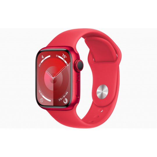 Apple Watch S9/41mm/PRODUCT RED/Sport Band/PRODUCT RED/-S/M