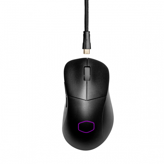 COOLER MASTER bezdrátová herní myš MM731, 19000DP, RGB, černá