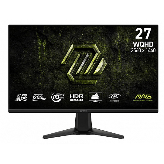 MSI MAG/275QF E20/27"/IPS/QHD/200Hz/0,5ms/Černá/3R